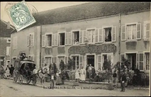 Ak Dampierre sur Salon Haute Saône, Hotel Coupette