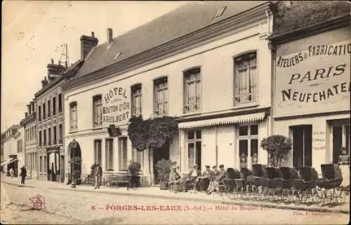 Ak Forges les Eaux Seine Maritime, Ho^tel du Mouton