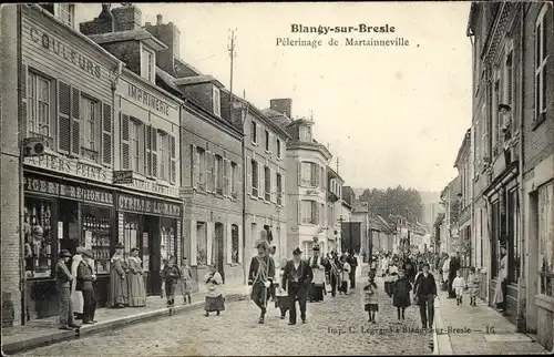 Ak Blangy sur Bresle Seine Maritime, Pélerinage de Martainneville