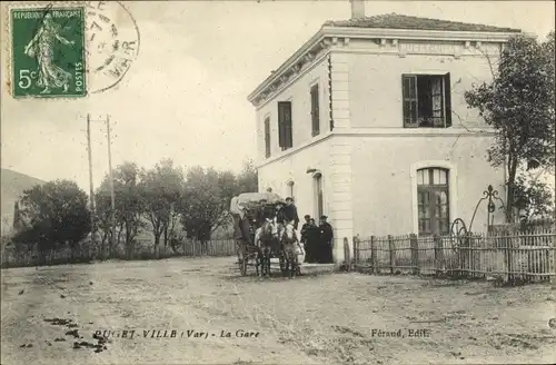 Ak Puget Ville Var, Bahnhof