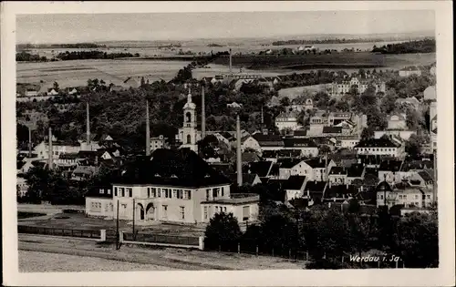 Ak Werdau in Sachsen, Gesamtansicht