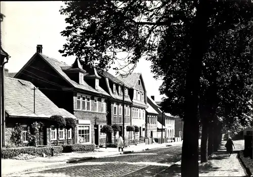 Ak Großbreitenbach in Thüringen, Bahnhofstraße