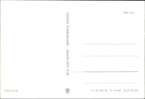 Ak Elend Oberharz am Brocken, FDGB Erholungsheim Fritz Heckert, Haus 1