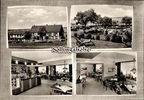 Ak Silberborn Holzminden im Solling, Café-Pension Sollingshöhe