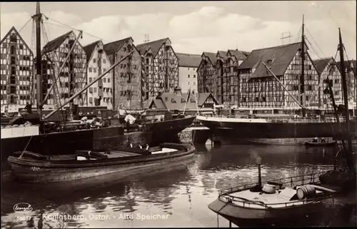 Ak Kaliningrad Königsberg Ostpreußen, Alte Speicher