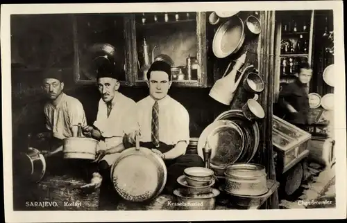 Ak Sarajevo Bosnien Herzegowina, Kesselschmiede