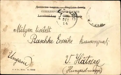 Ak Bosnien Herzegowina, Volkstypen in Trachten