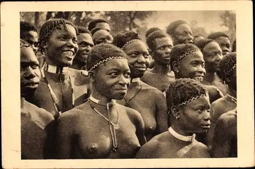 Ak Afrique Equatoriale Francaise, Oubangui-Chari, Types de Femmes