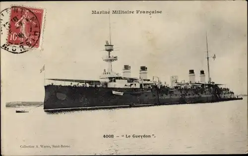 Ak Französisches Kriegsschiff, Marine Militaire Francaise, Le Gueydon