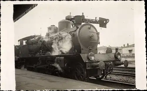 Foto Französische Eisenbahn, Locomotive Type Pacific, PLM, Dampflok