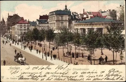 Ak Aachen in Nordrhein Westfalen, Der Elisenbrunnen