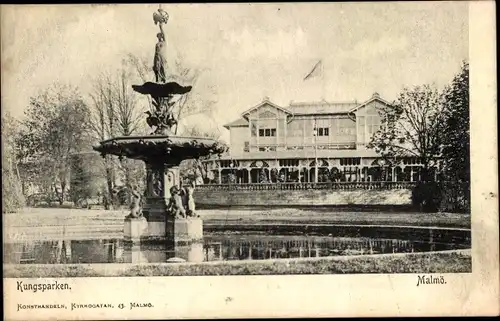 Ak Malmö Schweden, Kungsparken