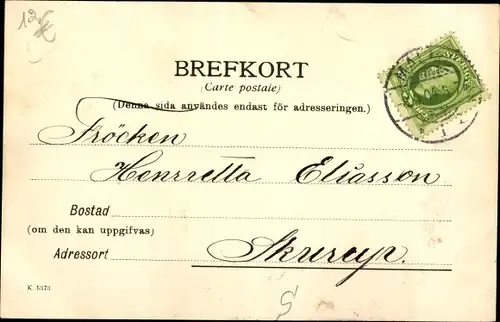 Ak Malmö Schweden, Valhalla, Gustaf Adolfs torg