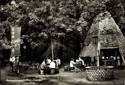 Ak Roßdorf Jeßnitz Jessnitz in Anhalt, HO Csárdás