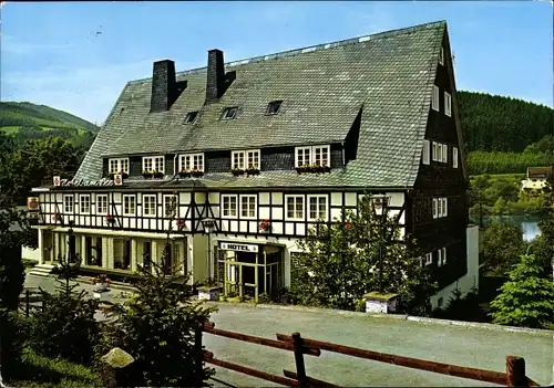 Ak Olsberg im Sauerland, Hotel am See