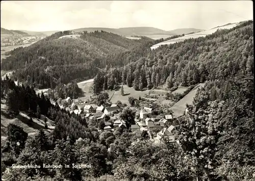 Ak Rohrbach Sitzendorf in Thüringen, Ort im Sorbitztal