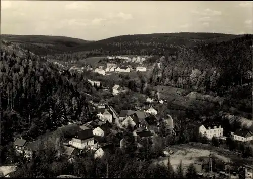 Ak Schmiedeberg Dippoldiswalde im Erzgebirge, Ort mit Umgebung