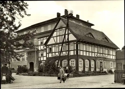 Ak Jonsdorf in Sachsen, FDGB Erholungsheim Jonashof, Außenansicht