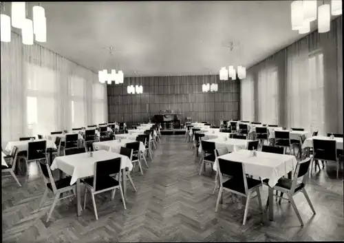 Ak Jonsdorf in Sachsen, FDGB Erholungsheim Jonashof, Speisesaal