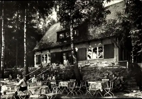 Ak Bad Elster im Vogtland, Waldcafé Bärenloh