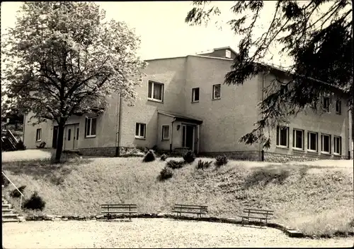 Ak Ehrenfriedersdorf im Erzgebirge, Waldschlößchen, Reichsbahn Erholungsheim