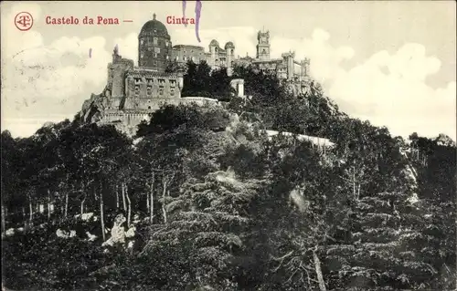 Ak Sintra Cintra Portugal, Castelo da Pena