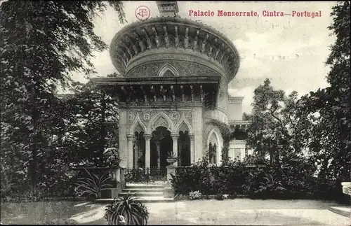 Ak Sintra Cintra Portugal, Palacio Monserrate