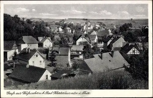 Ak Weißenborn Holzland Thüringen, Gesamtansicht