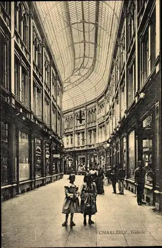 Ak Charleroi Wallonien Hennegau, Galerie