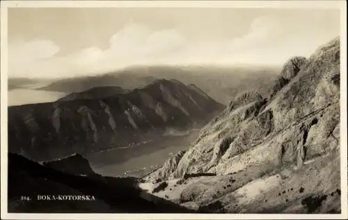 Ak Montenegro, Boka Kotorska, Bocche di Cattaro, Bucht von Kotor, Panorama