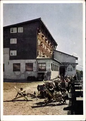 Ak Innsbruck Tirol, Patscherkofel, Berghotel der Patscherkofelbahn