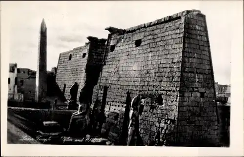 Ak Luxor Ägypten, Tempel