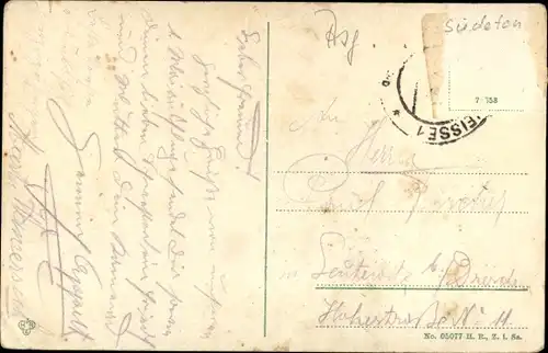 Ak Jablonec nad Nisou Gablonz an der Neiße Region Reichenberg, Grünwalder Talsperre