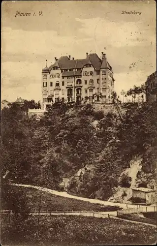 Ak Plauen im Vogtland, Streitsberg