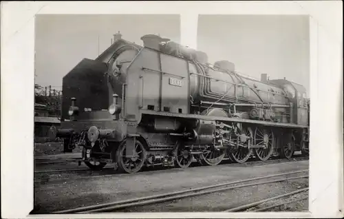 Foto Ak Französische Eisenbahn, PLM, Locomotive Type Pacific, Dampflok No. 3646