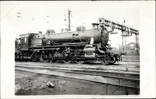Foto Ak Französische Eisenbahn, Dampflok No. 5898, PO
