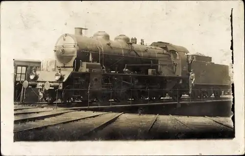 Foto Ak Französische Eisenbahn, Dampflok, PLM