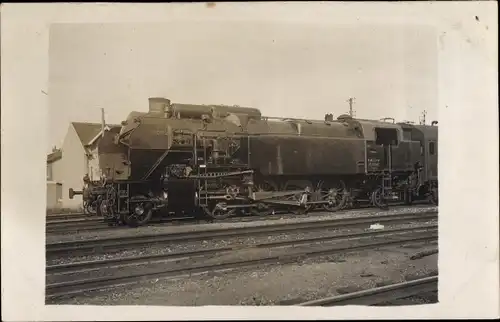 Foto Ak Französische Eisenbahn, Dampflok No. 412.04, La Chapelle