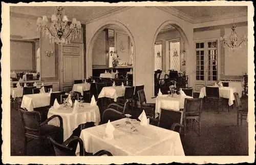 Ak Bruges Brügge Flandern Westflandern, Restaurant du Grand Hotel