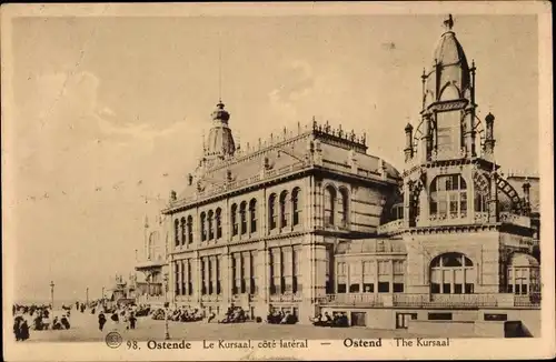 Ak Oostende Ostende Westflandern, Kursaal