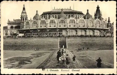 Ak Oostende Ostende Westflandern, Kursaal