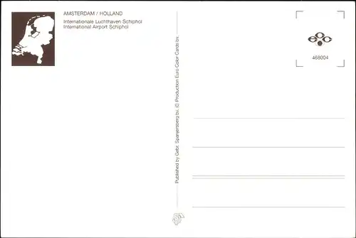 Ak Haarlemmermeer Nordholland Niederlande, Schiphol, Flughafen, Flugzeuge, Luftaufnahme