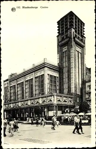 Ak Blankenberghe Blankenberge Westflandern, Casino