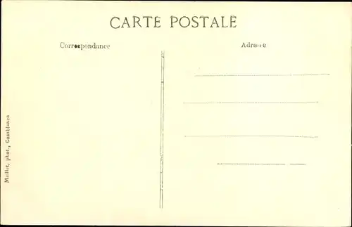 Passepartout Ak Agadir Marokko, L'Hopital de Campagne