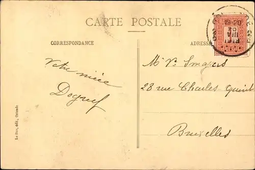 Ak Oostende Ostende Westflandern, Kirche