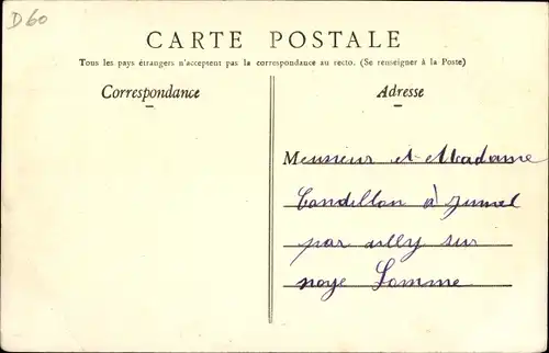 Ak Saint-Epin Oise, La Rue