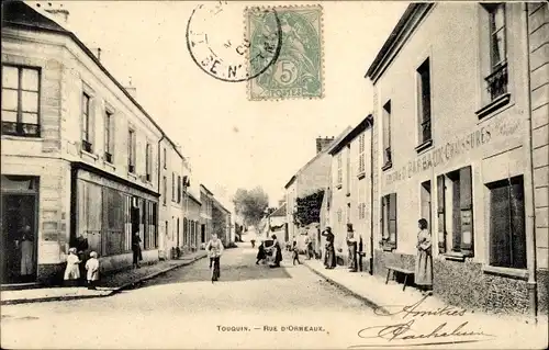 Ak Touquin Seine et Marne, Rue d'Ormeaux