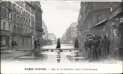 Ak Paris IV, Rue de la Pépinière