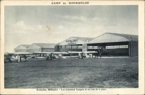 Ak Camp de Chalons Camp de Mourmelon Marne, Aviation Militaire