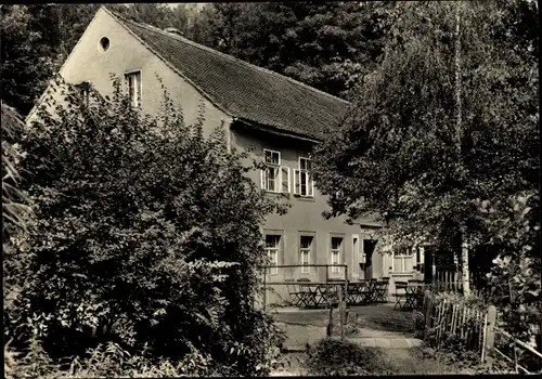 Ak Bellwitz Löbau in Sachsen, Gaststätte Gemauerte Mühle